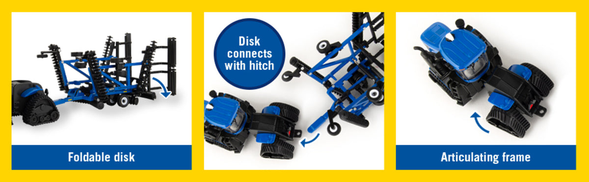 1:64 New Holland T9.700 Smarttrax W Tandem Disk