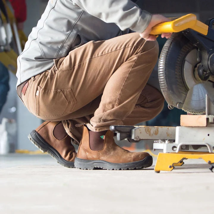 Blundstone 164 Work & Safety Saddle Brown