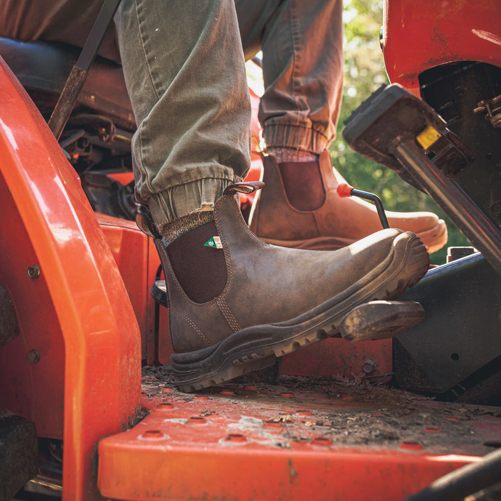 Blundstone 180 Work & Safety Waxy Rustic Brown