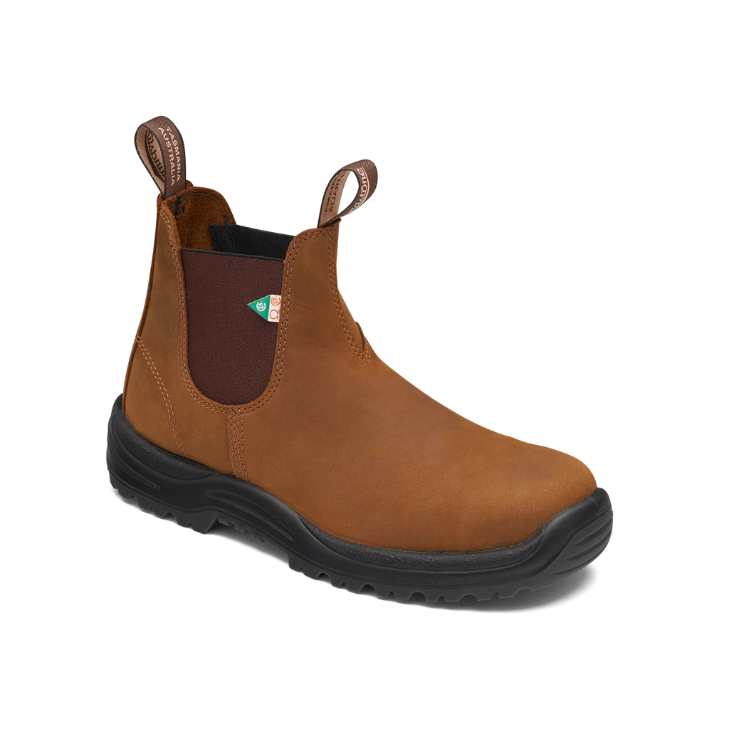 Blundstone 164 Work & Safety Saddle Brown