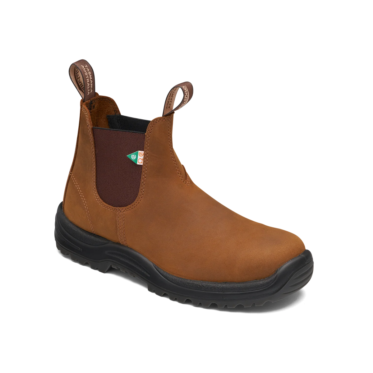 Blundstone 164 Work & Safety Saddle Brown