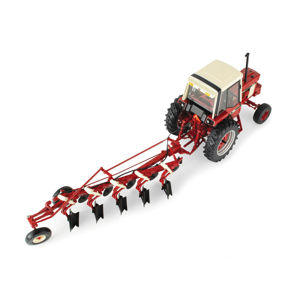 1:16 International Harvester 986 Tractor with 720 5-Bottom Plow, Precision Heritage Series