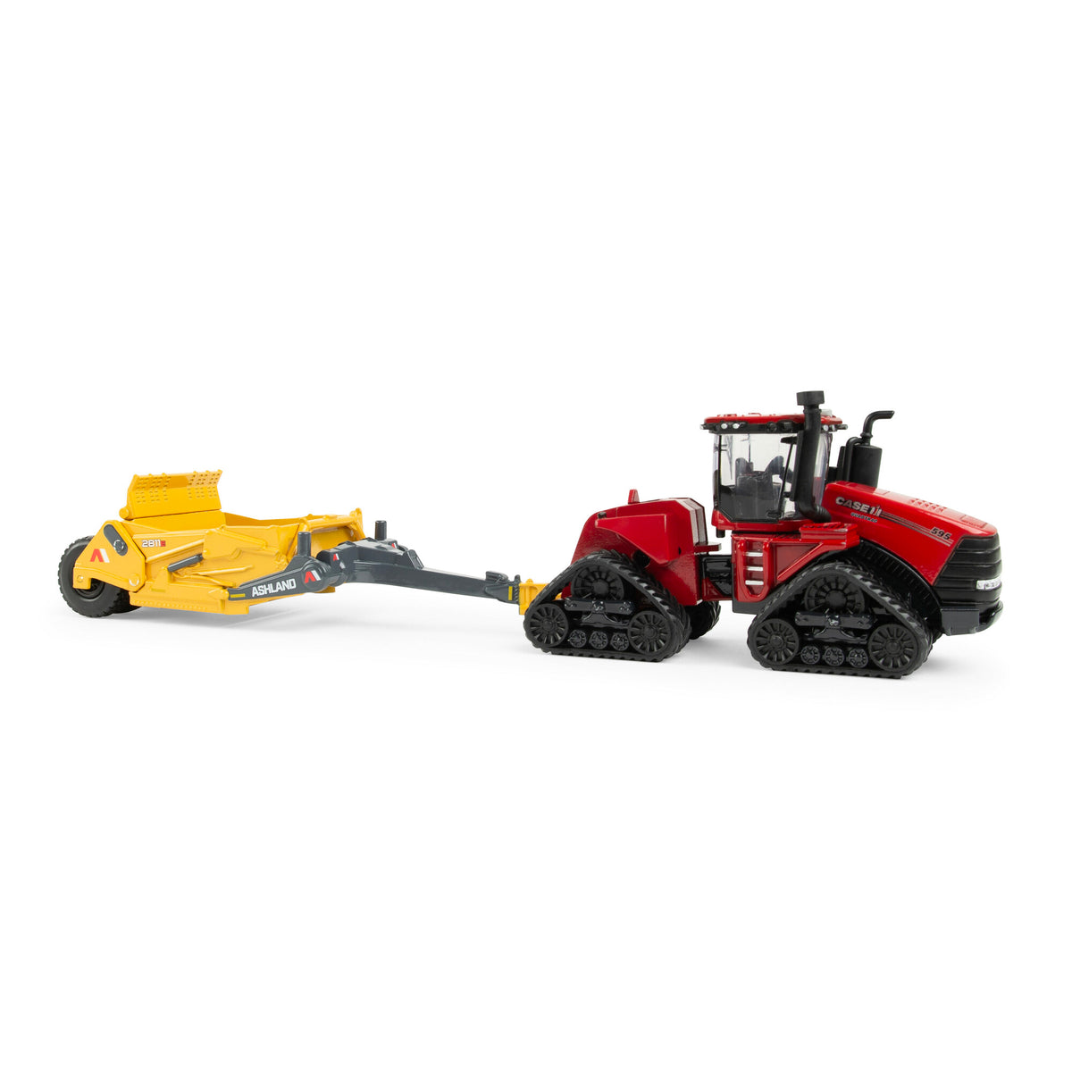 1:64 Case IH Steiger 595 Quadtrac Tractor with Ashland 2811E Scraper by ERTL