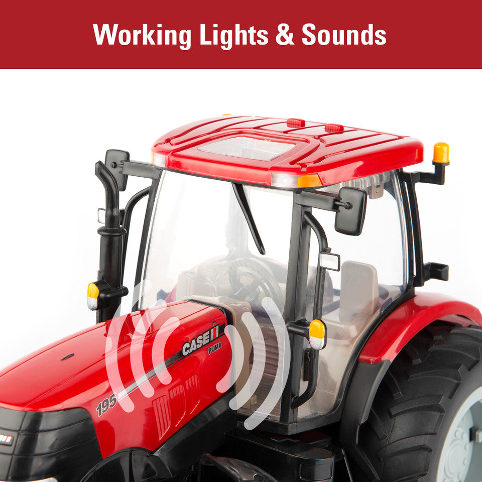 1:16 Big Farm Case IH Puma 195 Tractor with Spreader