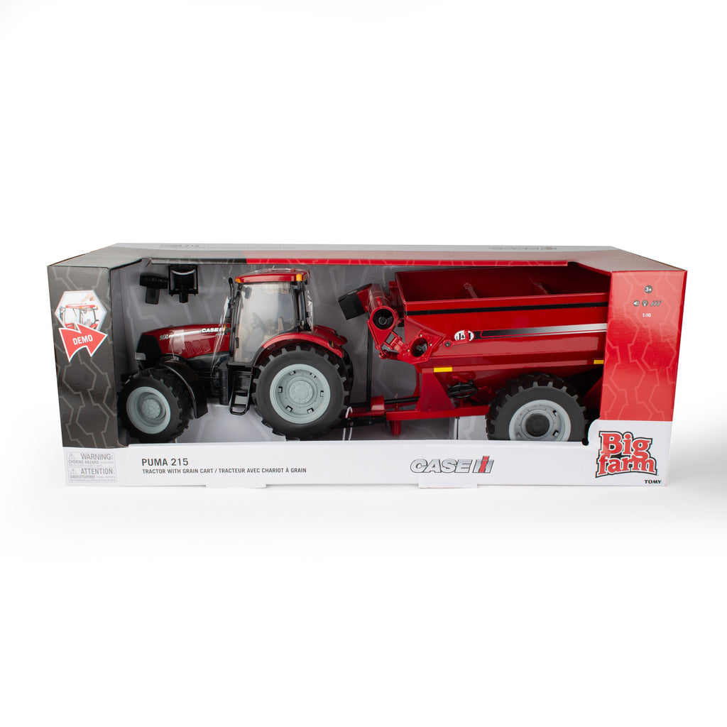 1:16 Case IH Puma 215 with J&M Grain Cart, ERTL Big Farm