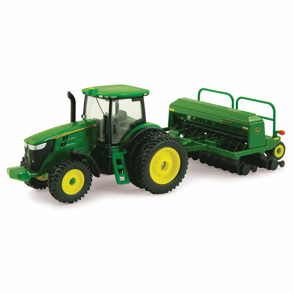 1:64 John Deere 7215R Tractor with 1590 Grain Drill