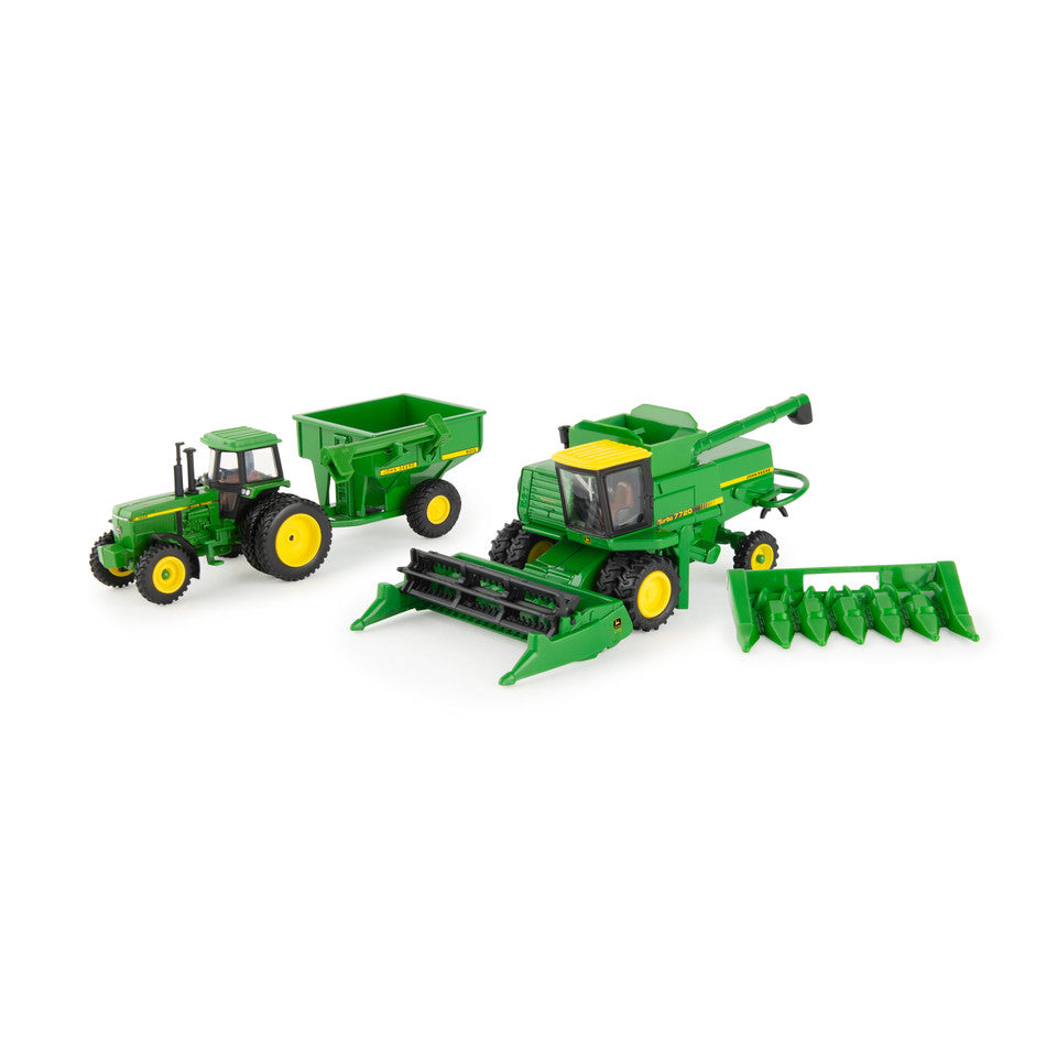 1:64 John Deere Harvesting Set - Farm Toy Set