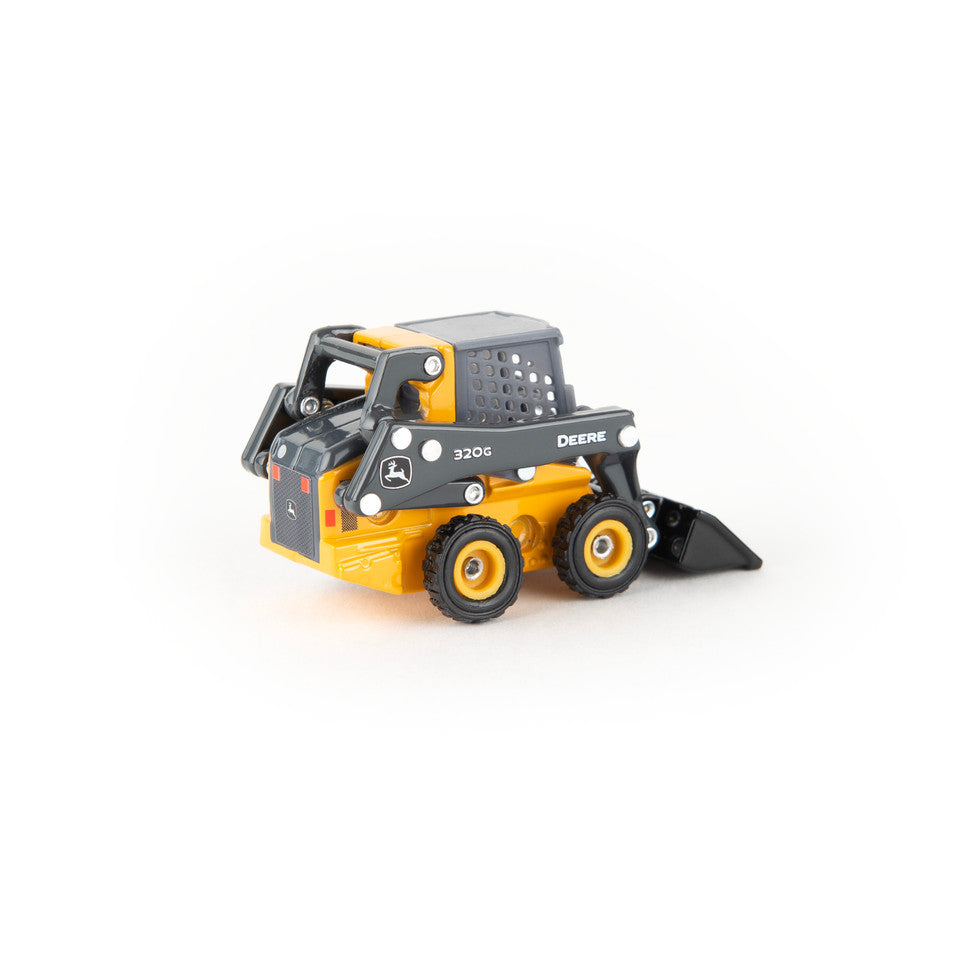 1:64 John Deere 320G Skid Steer – Die-Cast Metal Replica
