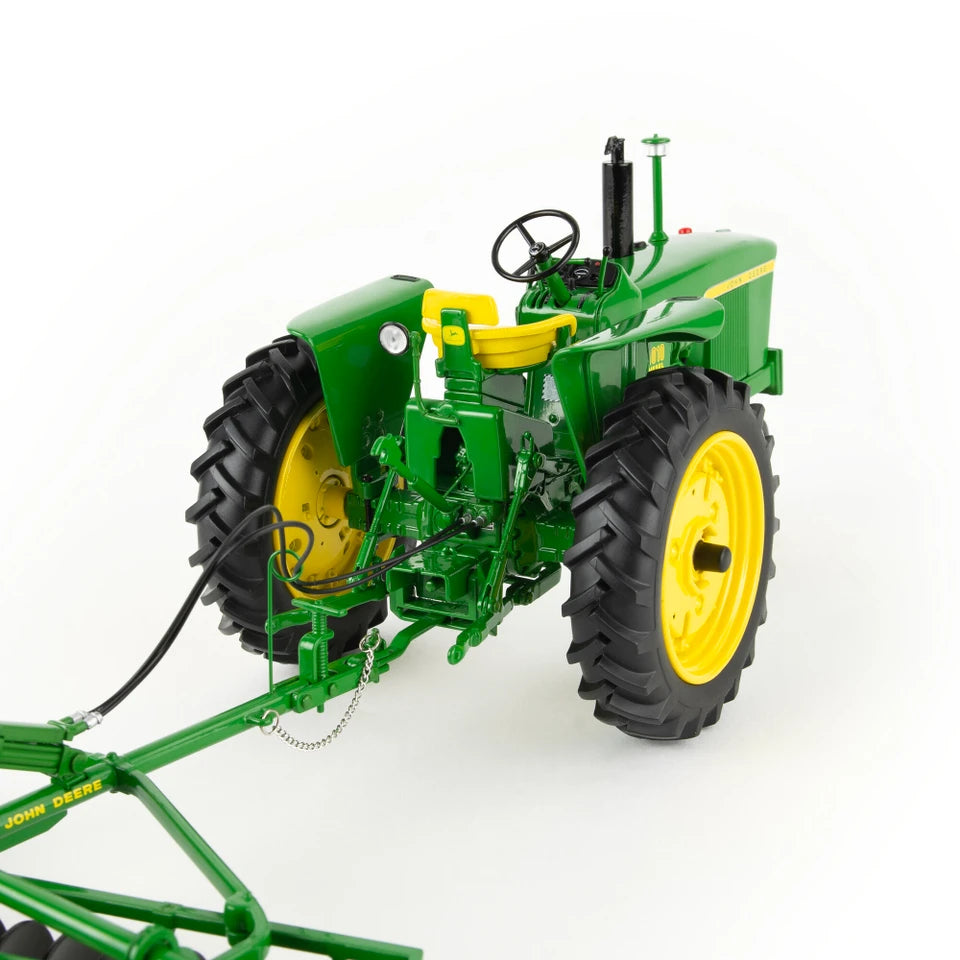 John Deere 1:16 Scale 3010 Diesel Tractor with RW Disk – Die-Cast Metal Replica – ERTL PRECISION HERITAGE