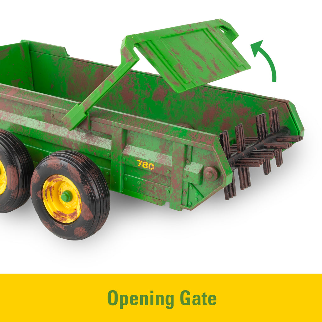 1:16 Big Farm 6210R W/Loader & Spreader