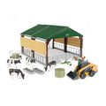 1:32 14 Piece Livestock Building & Case SV340B Skidsteer