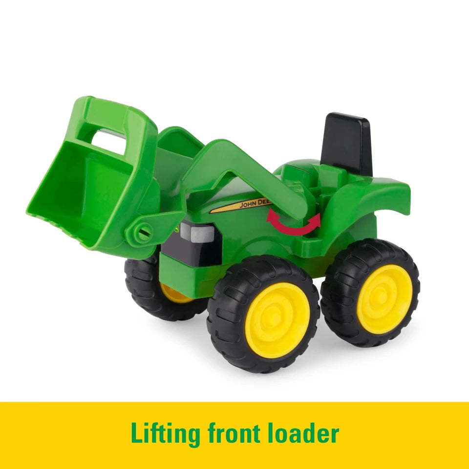 John Deere Sandbox Toy Set with Tractor, Bucket and Shovel