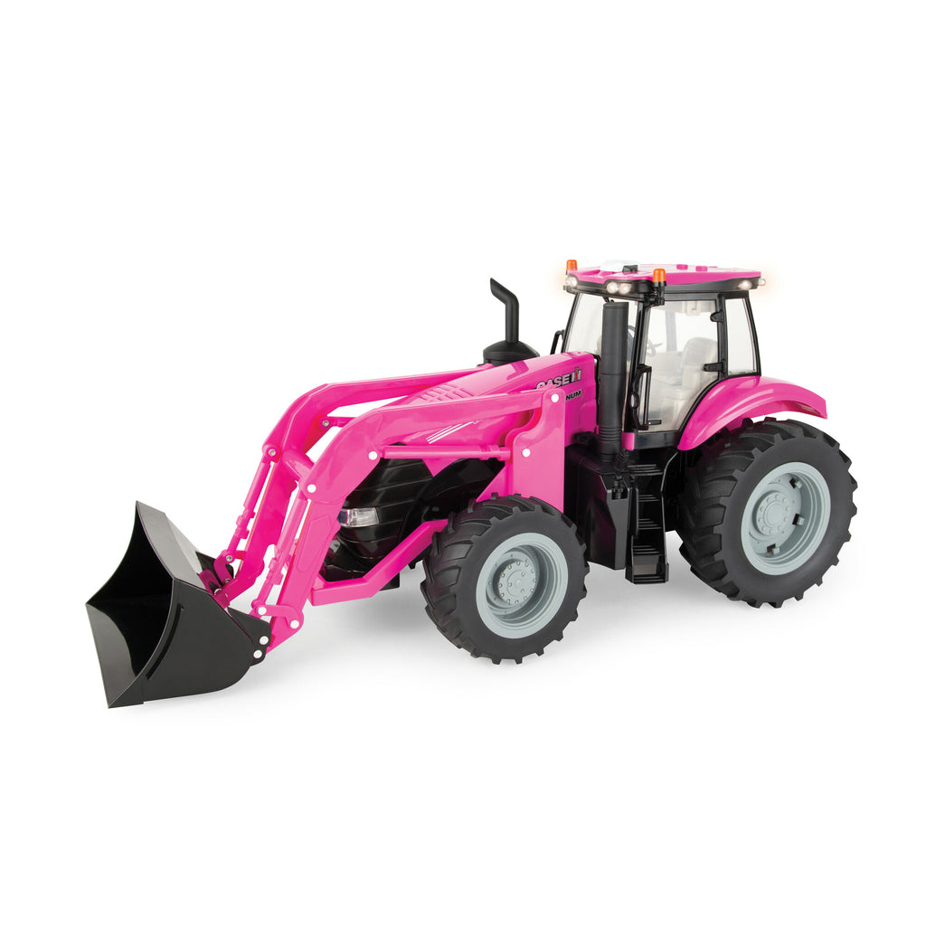 1:16 Case IH Magnum 380CVT Pink Tractor/Loader