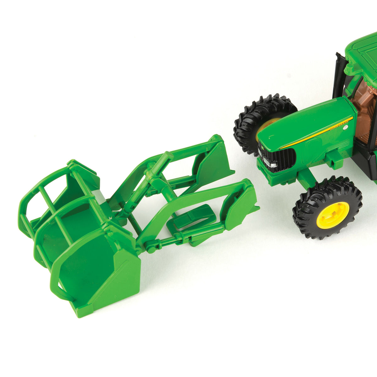 John Deere 1:32 Scale Haying Set, with Tractor, Trailer, Farm Animals and More