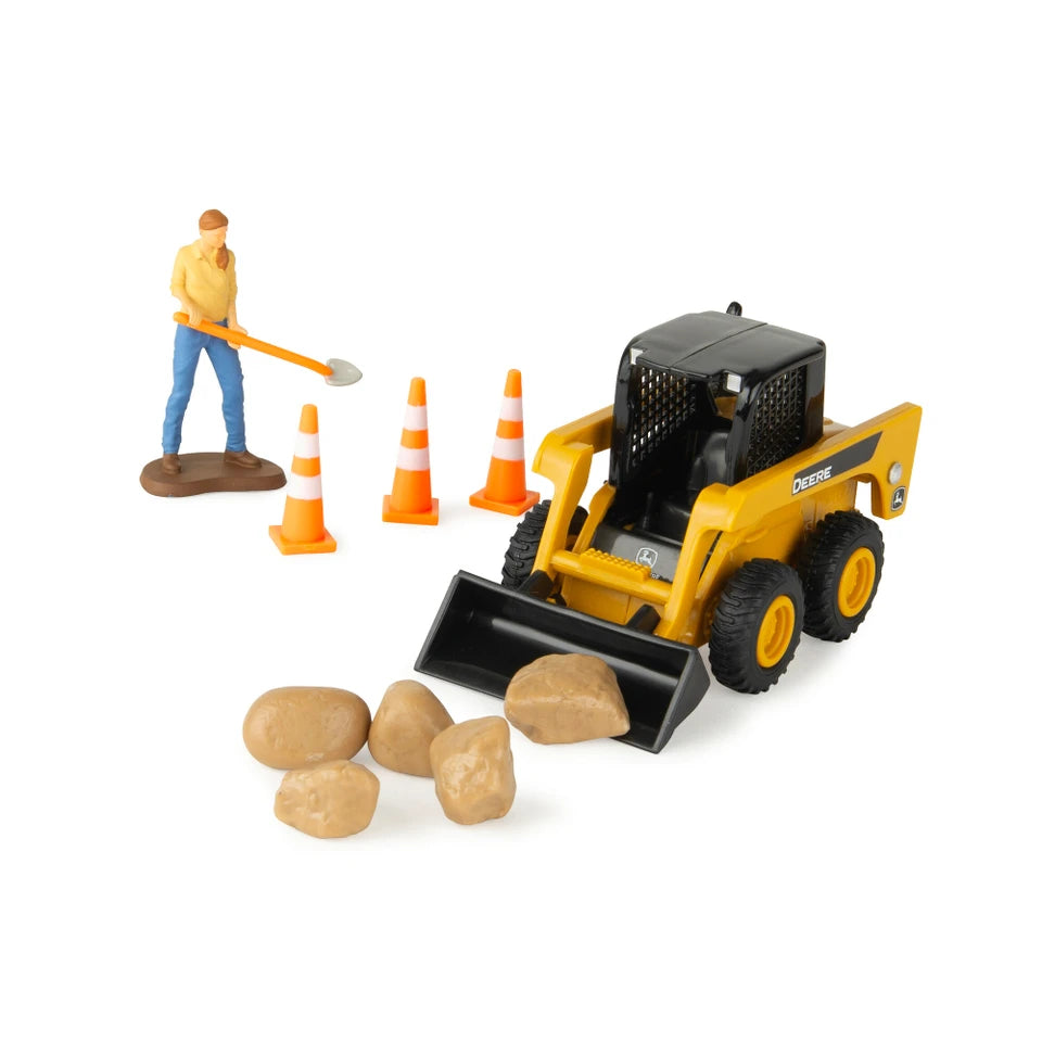 John Deere Switch 'N Load™ Construction Playset – 1:32 Scale – 19 Piece Toy Set