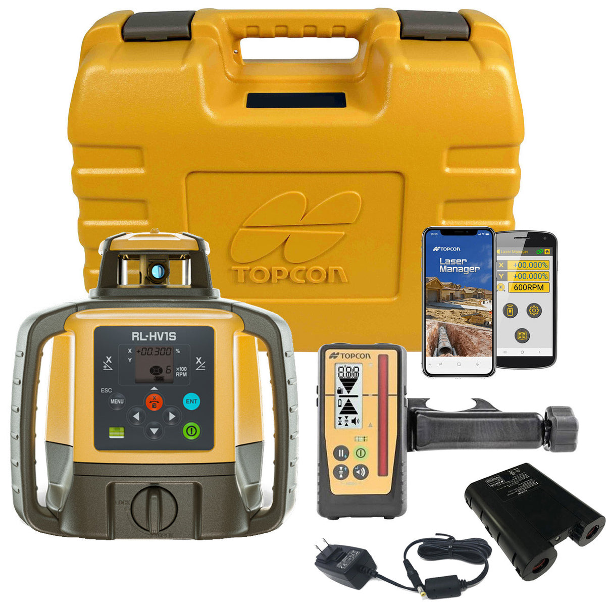 RL-HV1S Self-Leveling Single Grade Laser DB Kit