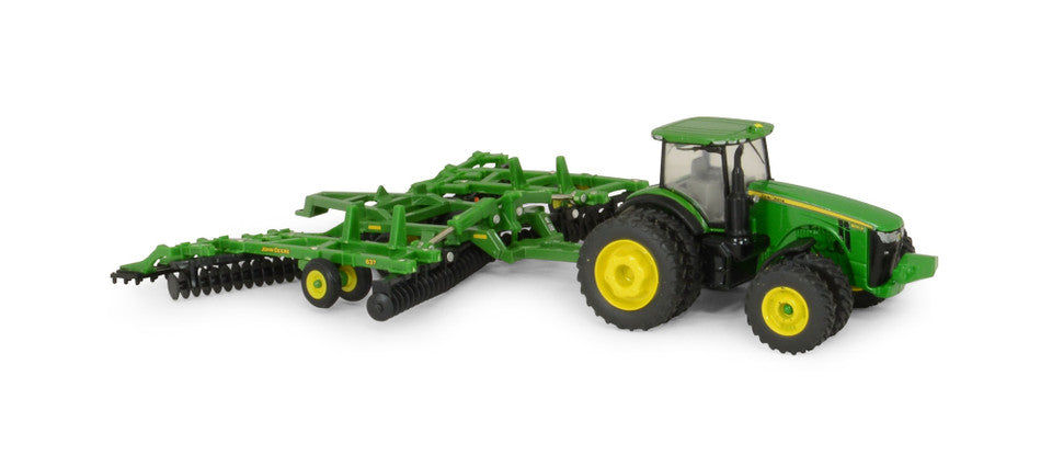1:64 John Deere 8320R Tractor with 637 Disk