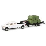 1:32 Ford Pickup Trailer & Bales