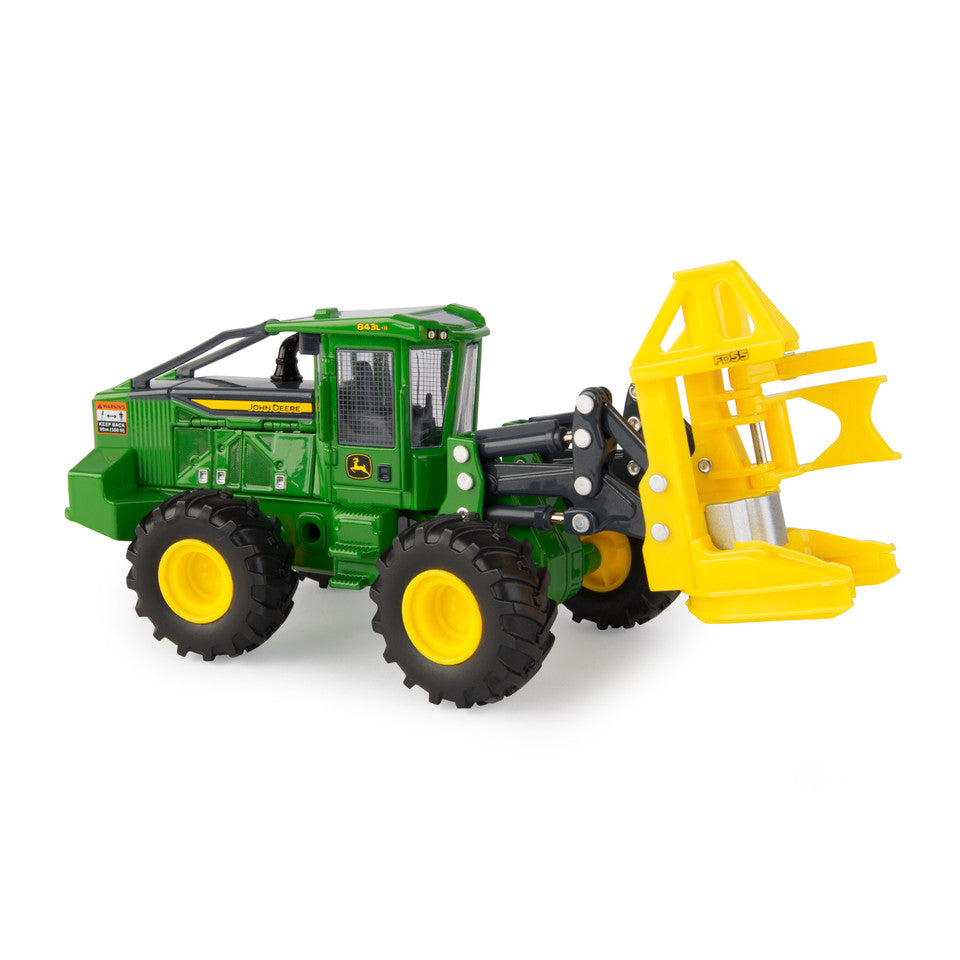 1:50 John Deere 843L-II Wheeled Feller Buncher Die-Cast Metal Replica – Prestige Collection